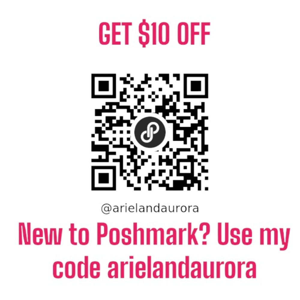 New to Poshmark? Use code ARIELANDAURORA to sign up & get $10 OFF